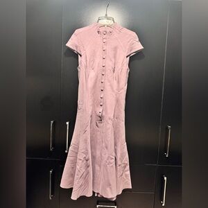 Byron Lars Dusty Pink Midi Dress